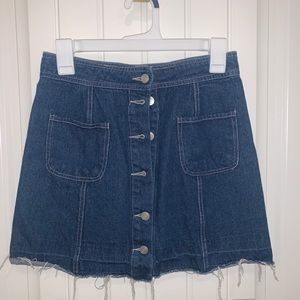 Jean skirt